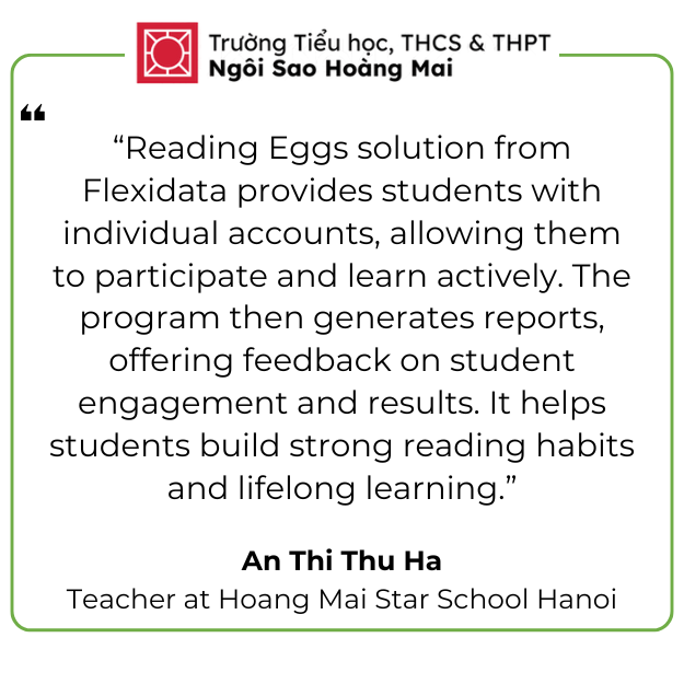 3PL Reading Eggs Hoang Mai Star School